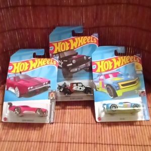 Lot of 3 NEW HOT WHEELS Collectibles!